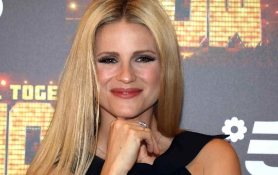 Michelle Hunziker sorride