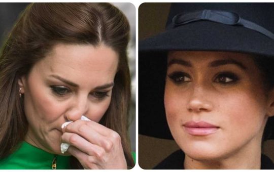 Kate piange per colpa di Meghan