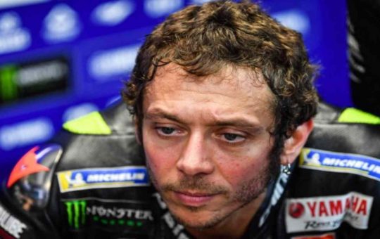 Dramma per Valentino Rossi