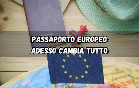 Passaporto europeo - fonte_Canva e Pexels - lineadiretta24.it