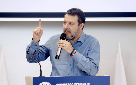 Matteo Salvini (ANSAfoto) - lineadiretta24.it