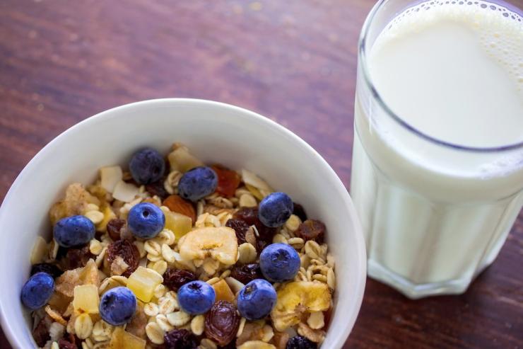 muesli a colazione