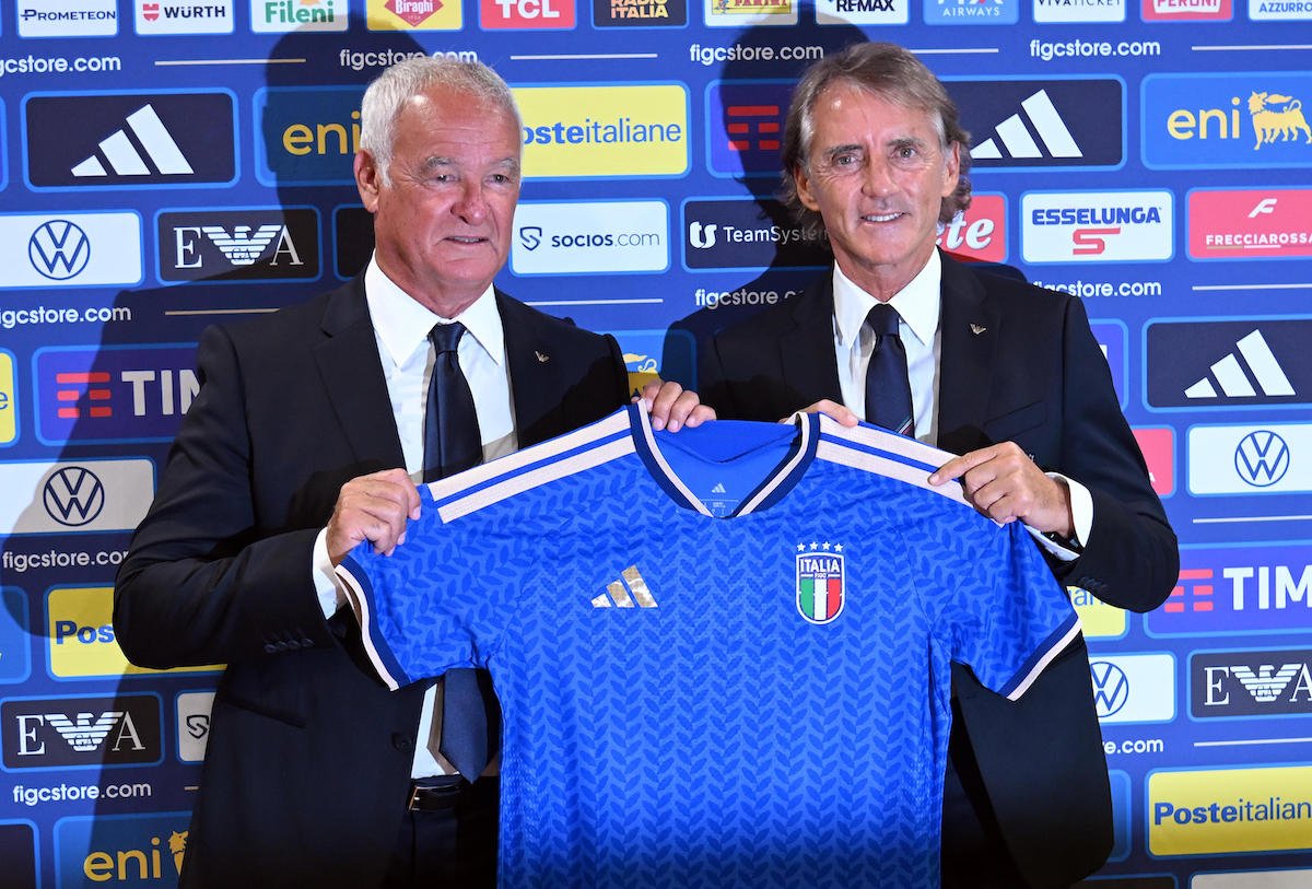 Mancini e Ranieri presentano il nuovo progetto per il calcio italiano: obiettivo riportare la Nazionale in alto