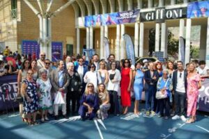 I protagonisti del documentario Più forte io al Giffoni Film Festival