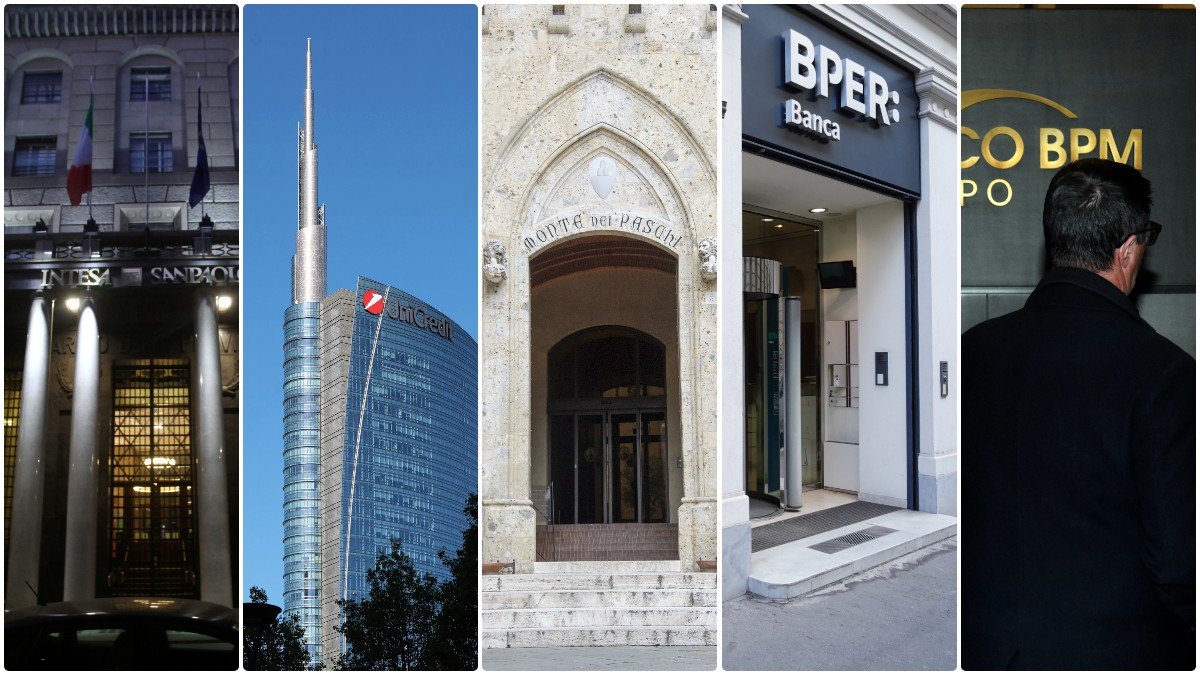 Banche italiane registrano utili record nel primo semestre 2026, ma riduzione di posti di lavoro e sportelli