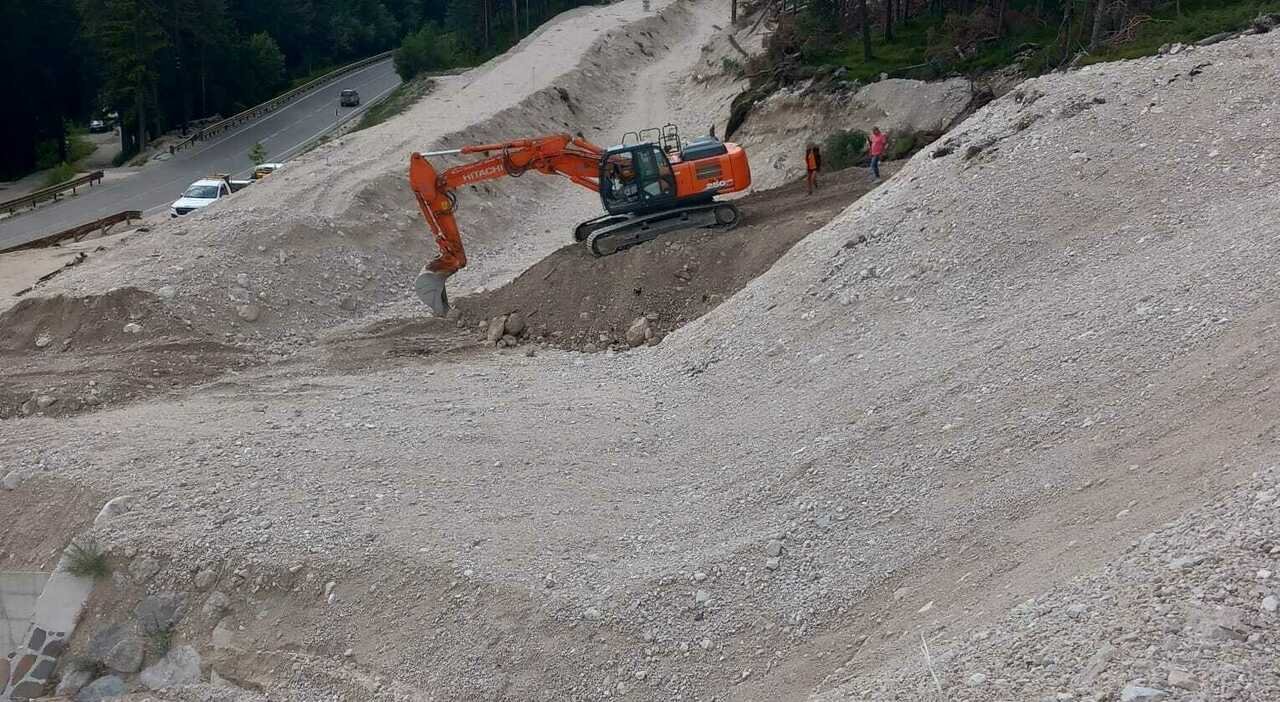 Frana a Croda Marcora, chiusura della Alemagna e semafori rossi: la riapertura è rapida