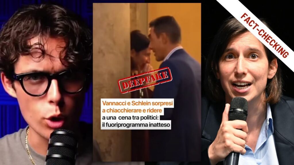 Deepfake di Schlein e Vannacci: il content creator spiega la sua intenzione