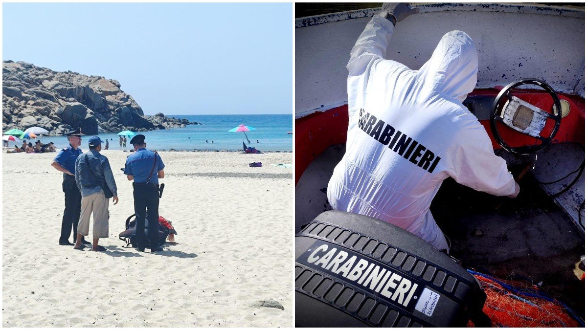Una 17enne travolta da un barchino di migranti a Chia: arrestato un 28enne algerino