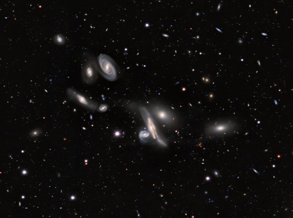 La più grande mappa 2D dell’universo rivela nuovi dettagli su materia e energia oscura