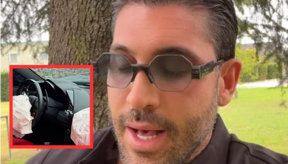 Incidente stradale per Steven Basalari: Ferrari danneggiata, ma l’imprenditore sta bene