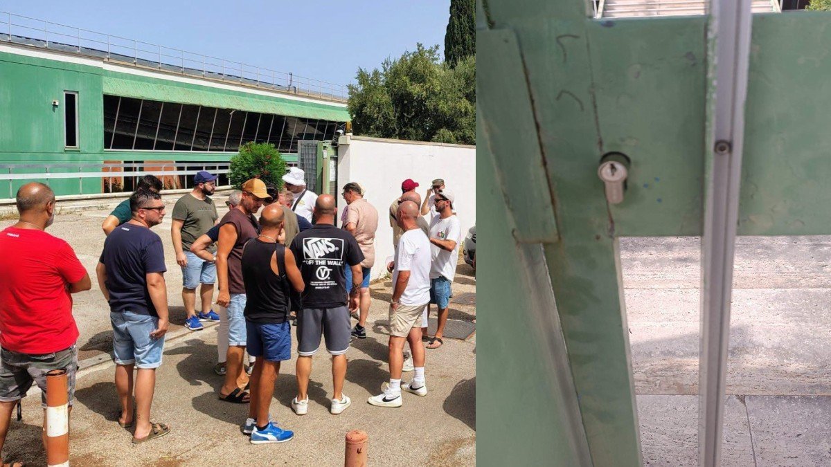 Brovedani di Bari, i lavoratori temono l’addio dopo la rimozione delle catene