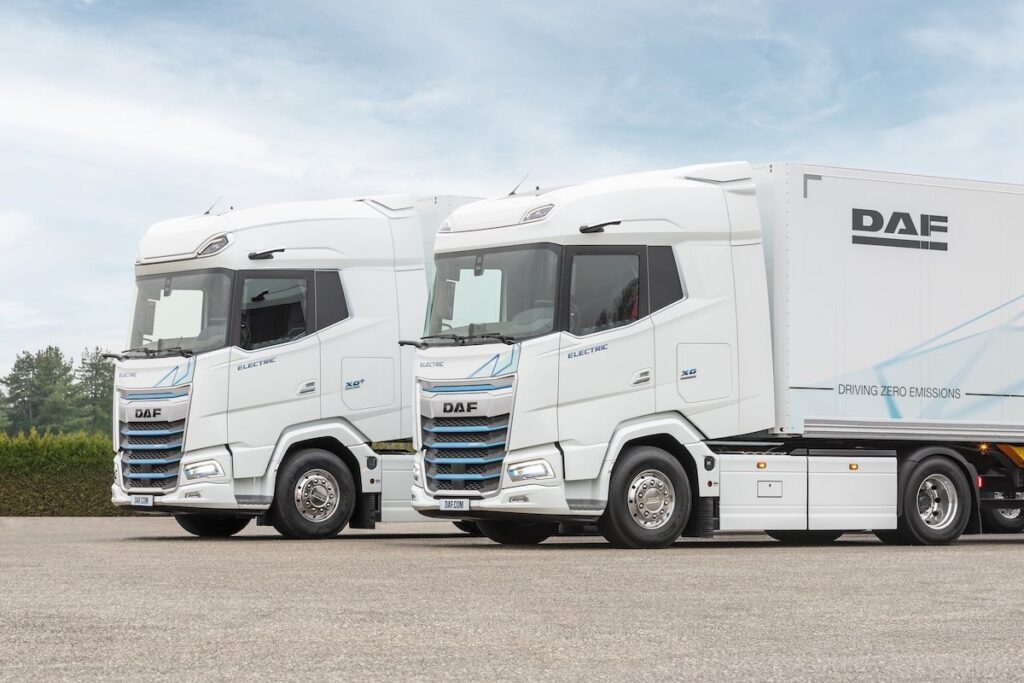 DAF e Einride collaborano per sviluppare camion elettrici autonomi di livello 4