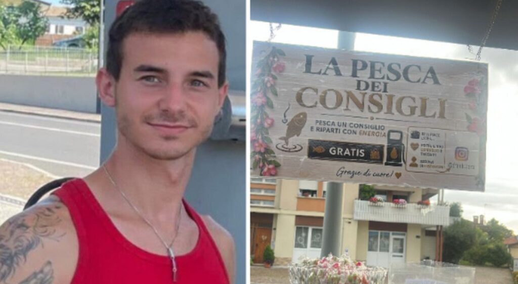 Il benzinaio di Pagnacco regala consigli di vita ai clienti