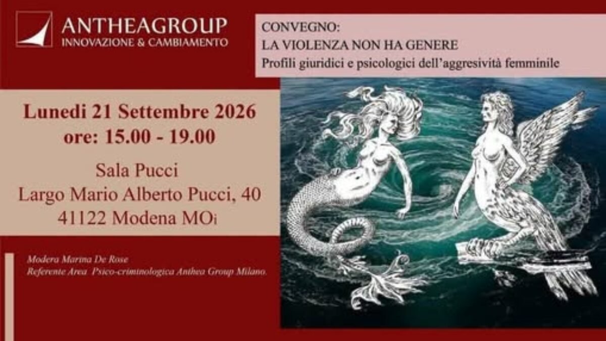 Il convegno a Modena che nega la violenza di genere: una scelta politica in contrasto con i dati