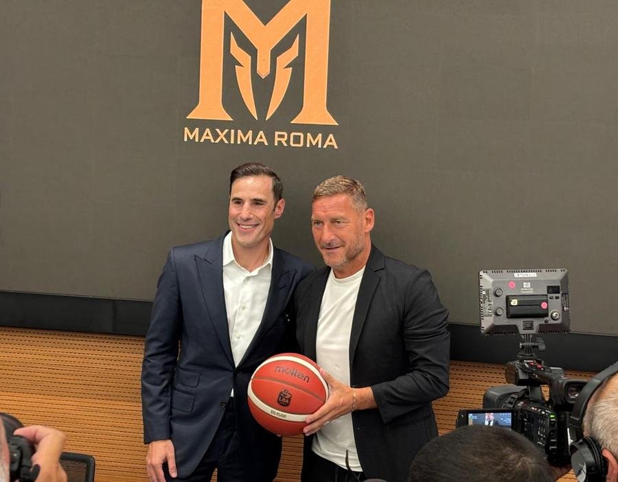 Francesco Totti lancia la Maxima Roma: sfida nel basket per un posto in Nba Europe