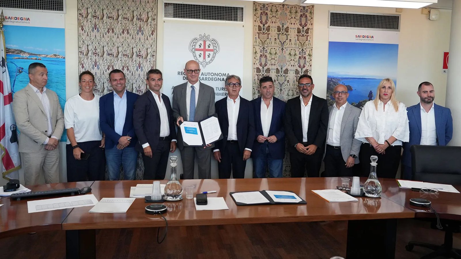 Sottoscritto il protocollo per le “Porte della Sardegna” con 12 milioni per l’accesso all’isola
