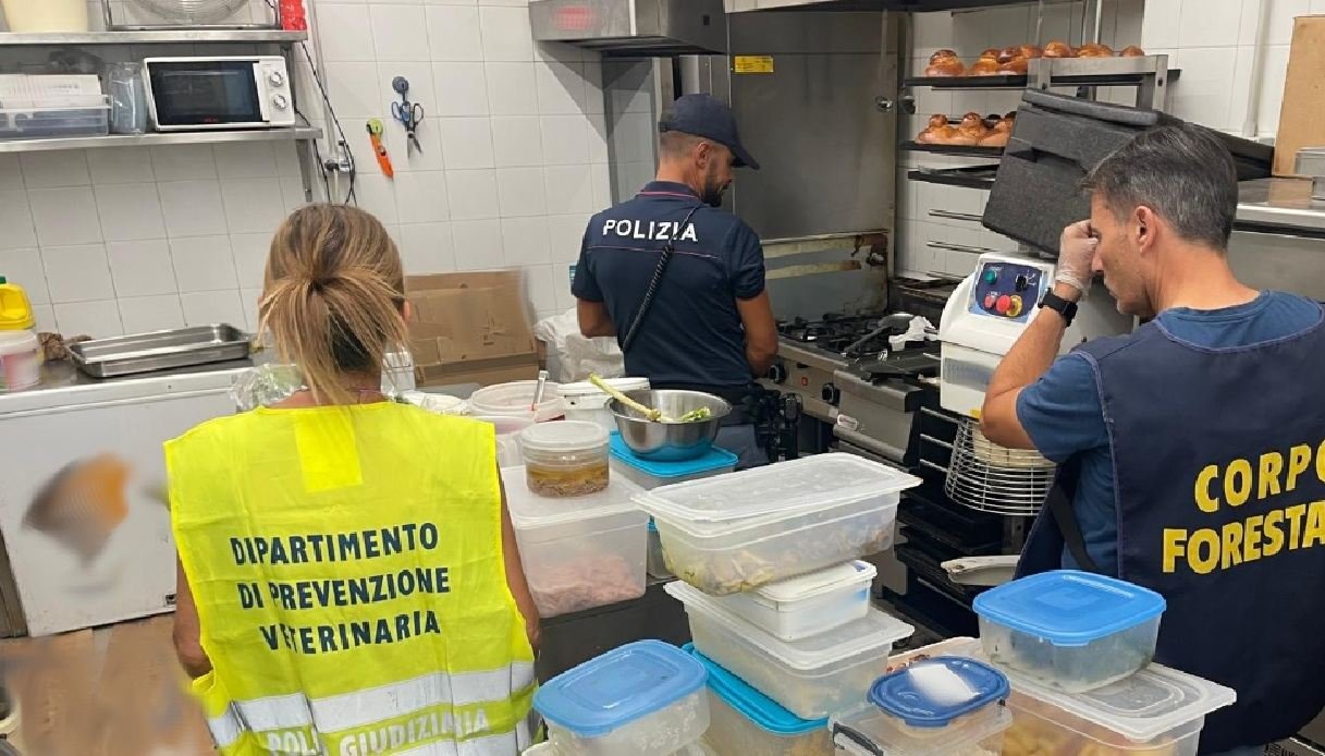 Sequestro di 210 chili di alimenti a Catania, multe per quasi 10mila euro