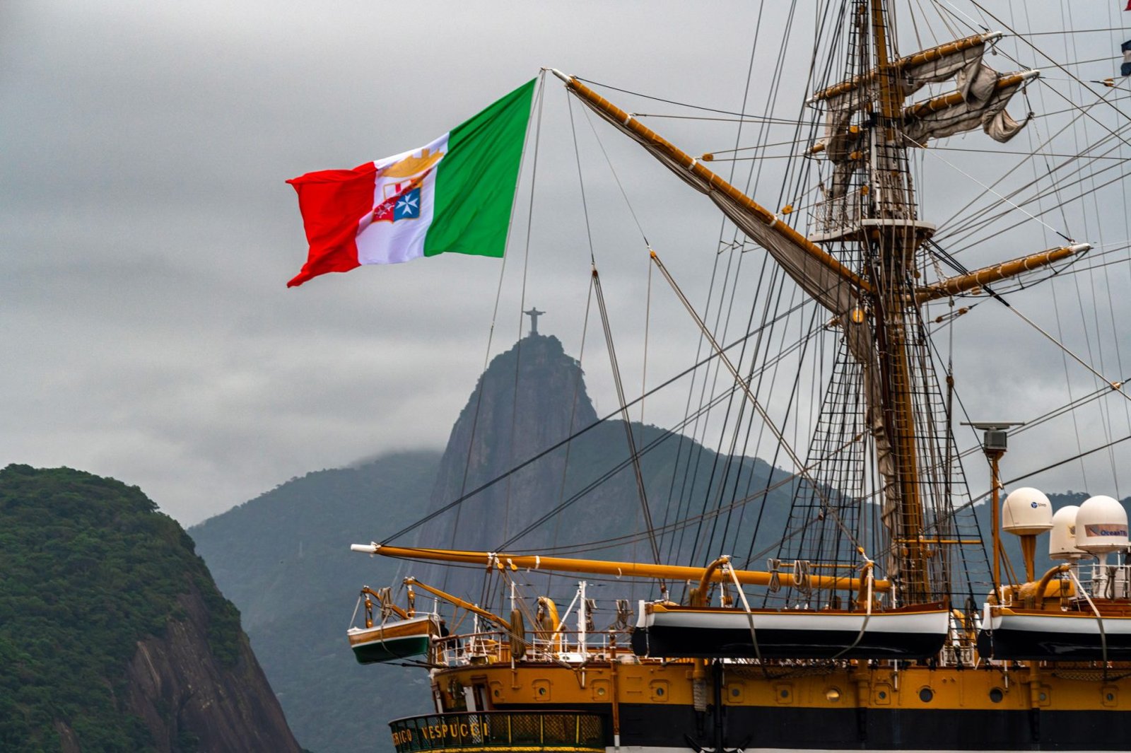 L’Amerigo Vespucci conclude il tour mondiale a Trieste