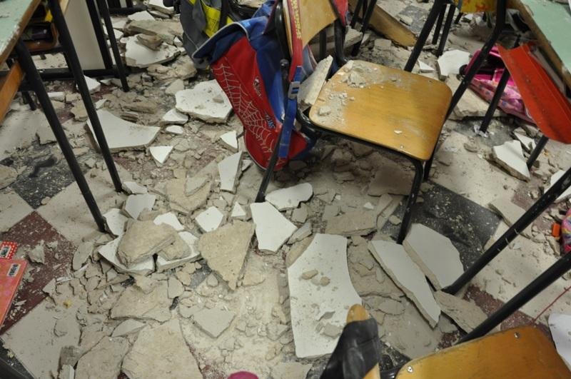 Scuole in crisi: 68 crolli in un anno e 12 feriti tra studenti e personale