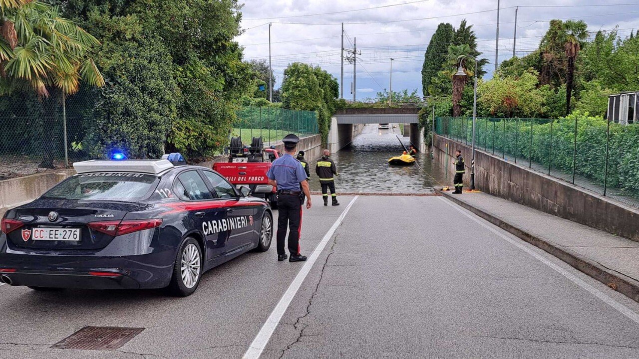 Maltempo in Friuli: donna annega nel sottopassaggio allagato a Latisana