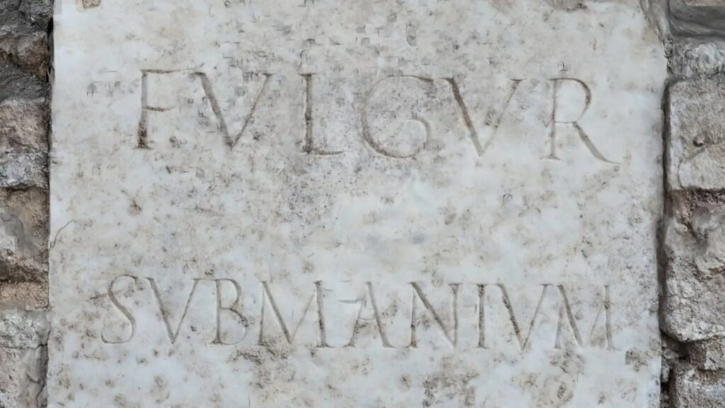 Villa Adriana: un’iscrizione rivelata nel cuore dell’Anfiteatro