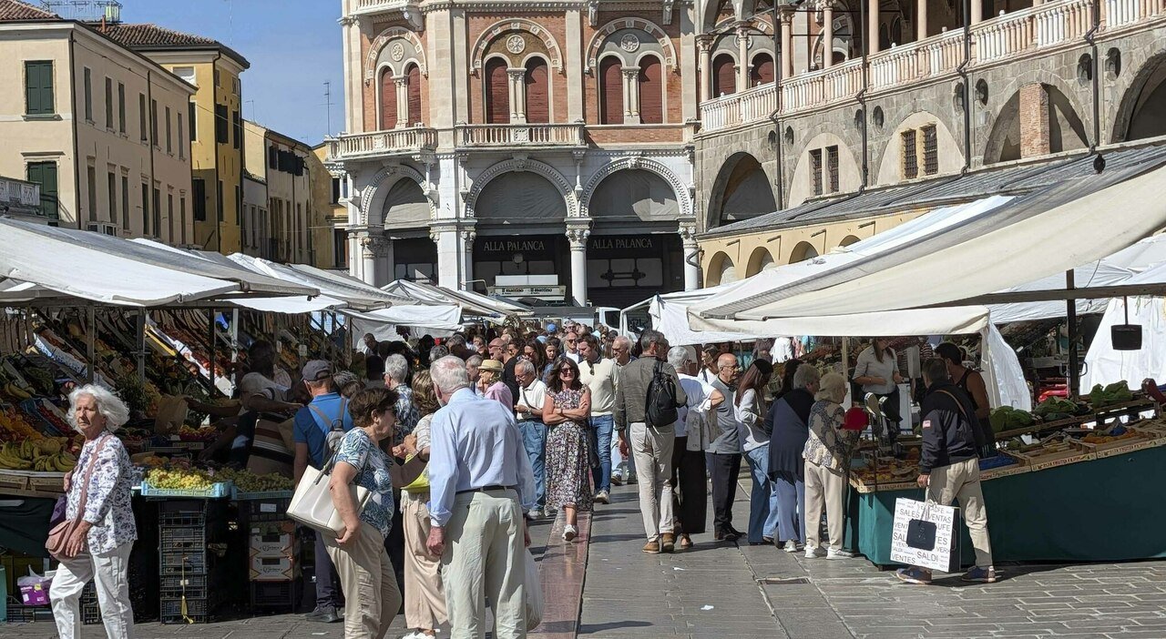 Mercati delle piazze a Padova: da 74 a 20 banchi, una crisi di accessibilità e di residenza