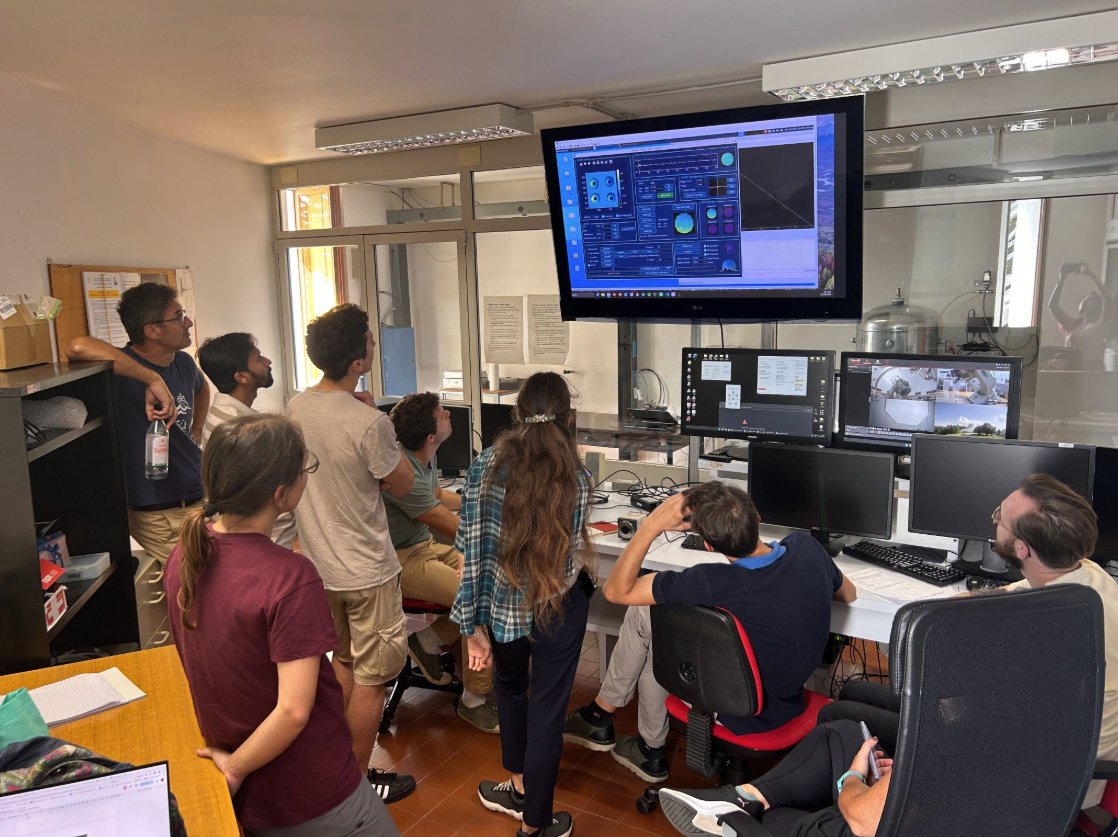 Ekarus, il primo strumento di ottica adattiva italiano in azione a Asiago