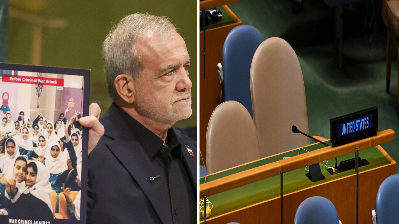 Iran vittima di terrorismo, Pezeshkian replica a Trump all’ONU